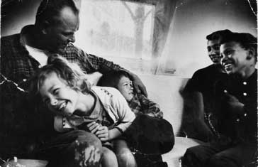 <loving family at home>